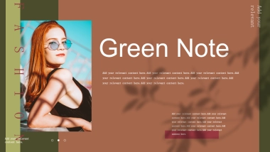 高端莫兰迪风格PPT模板12