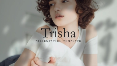 高端莫兰迪风格PPT模板13