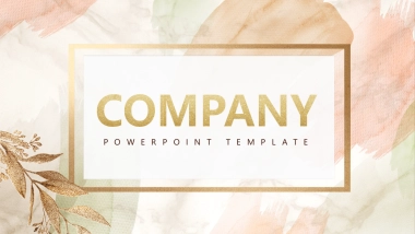 高端莫兰迪风格PPT模板30