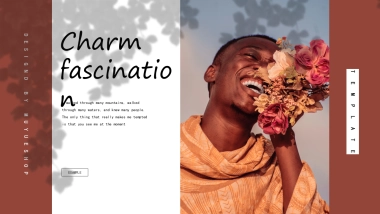 高端莫兰迪风格PPT模板48