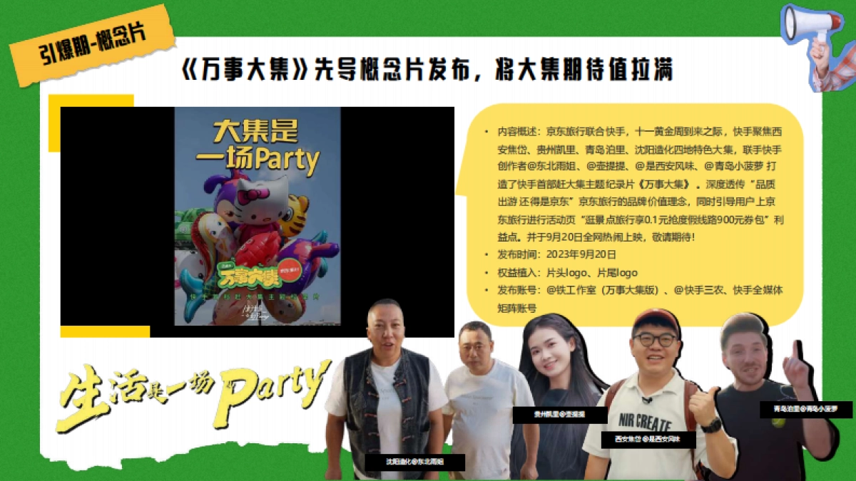 京东&快手：京东旅行 《万事大集》 项目结案_第5页