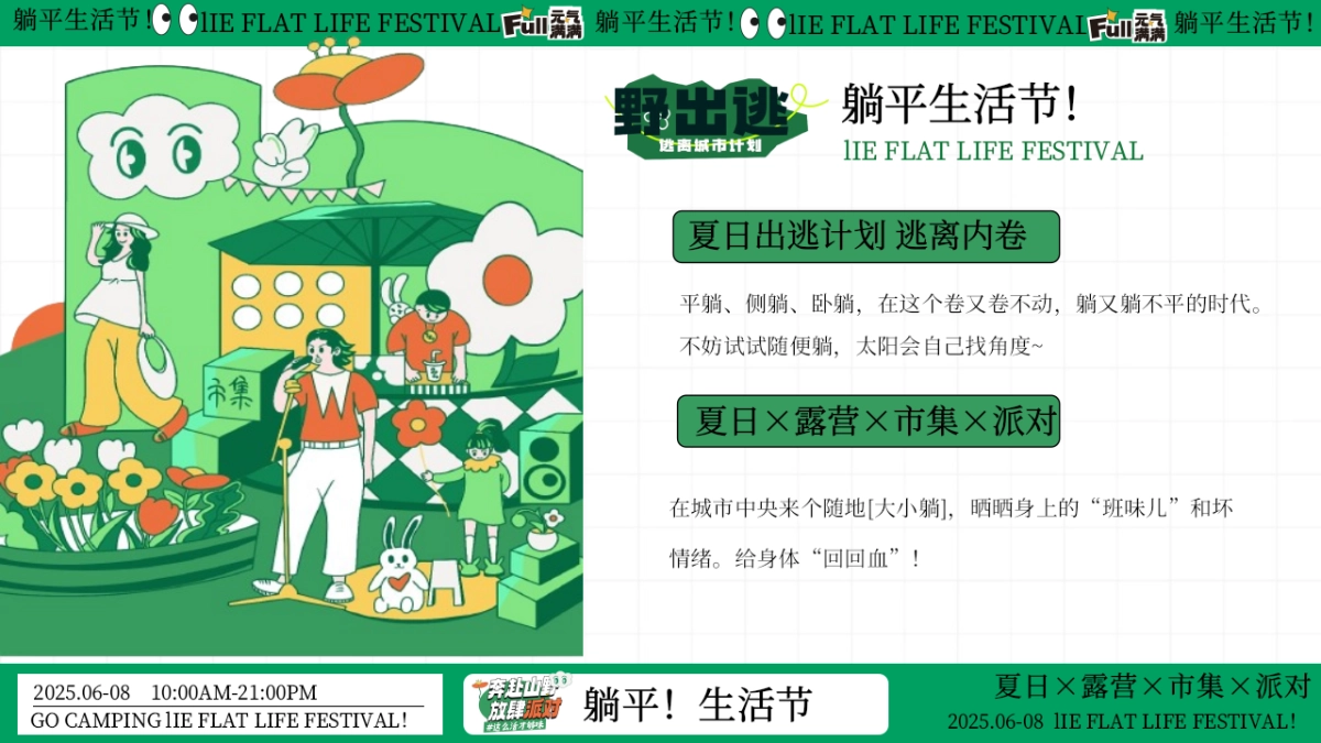 夏日露营市集躺平生活节「+夏日出逃计划主题」活动策划方案_第3页