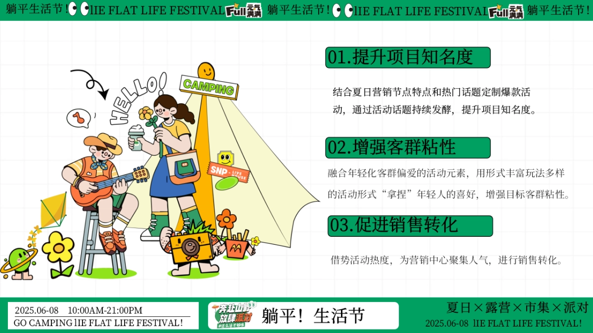 夏日露营市集躺平生活节「+夏日出逃计划主题」活动策划方案_第9页