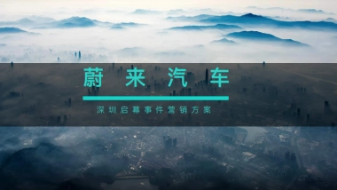 蔚来汽车事件营销方案