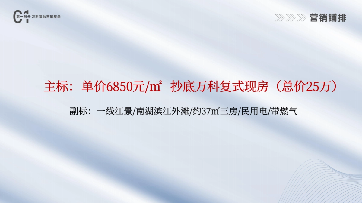 长沙三合-万科紫台地产项目营销复盘_第6页