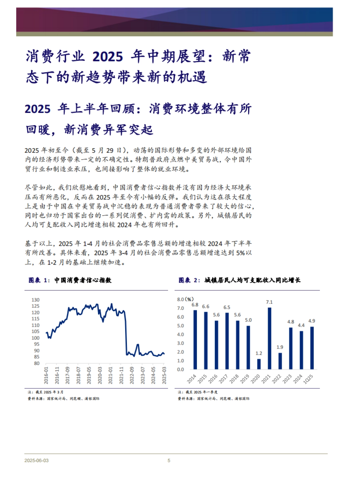 消费行业2025年中期展望：新常态下的新趋势带来新的机遇_第5页