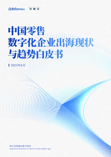 2025年中国零售数字化企业出海现状与趋势白皮书