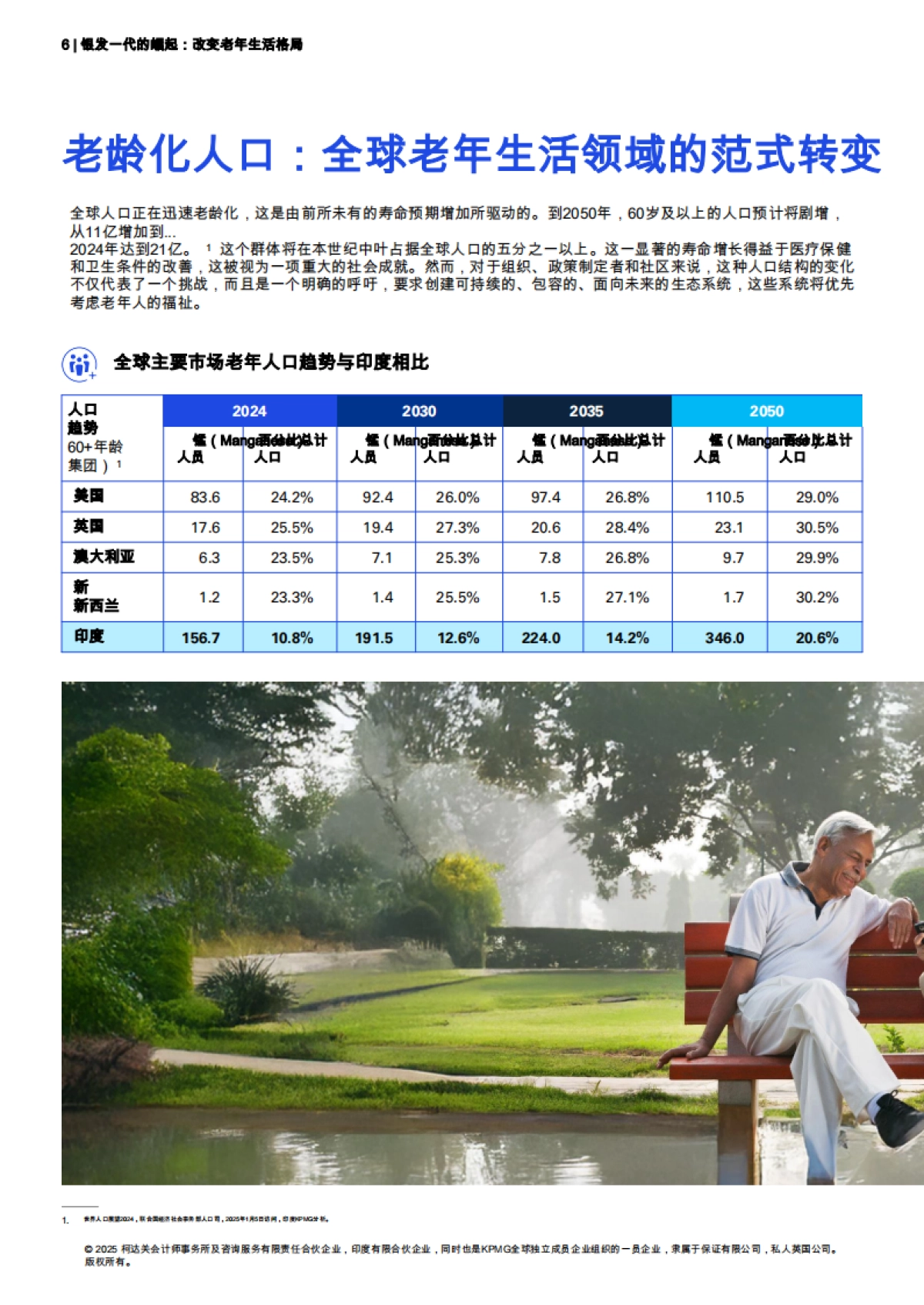 2025年银发一族的崛起：养老市场格局的变革研究报告-毕马威_第6页