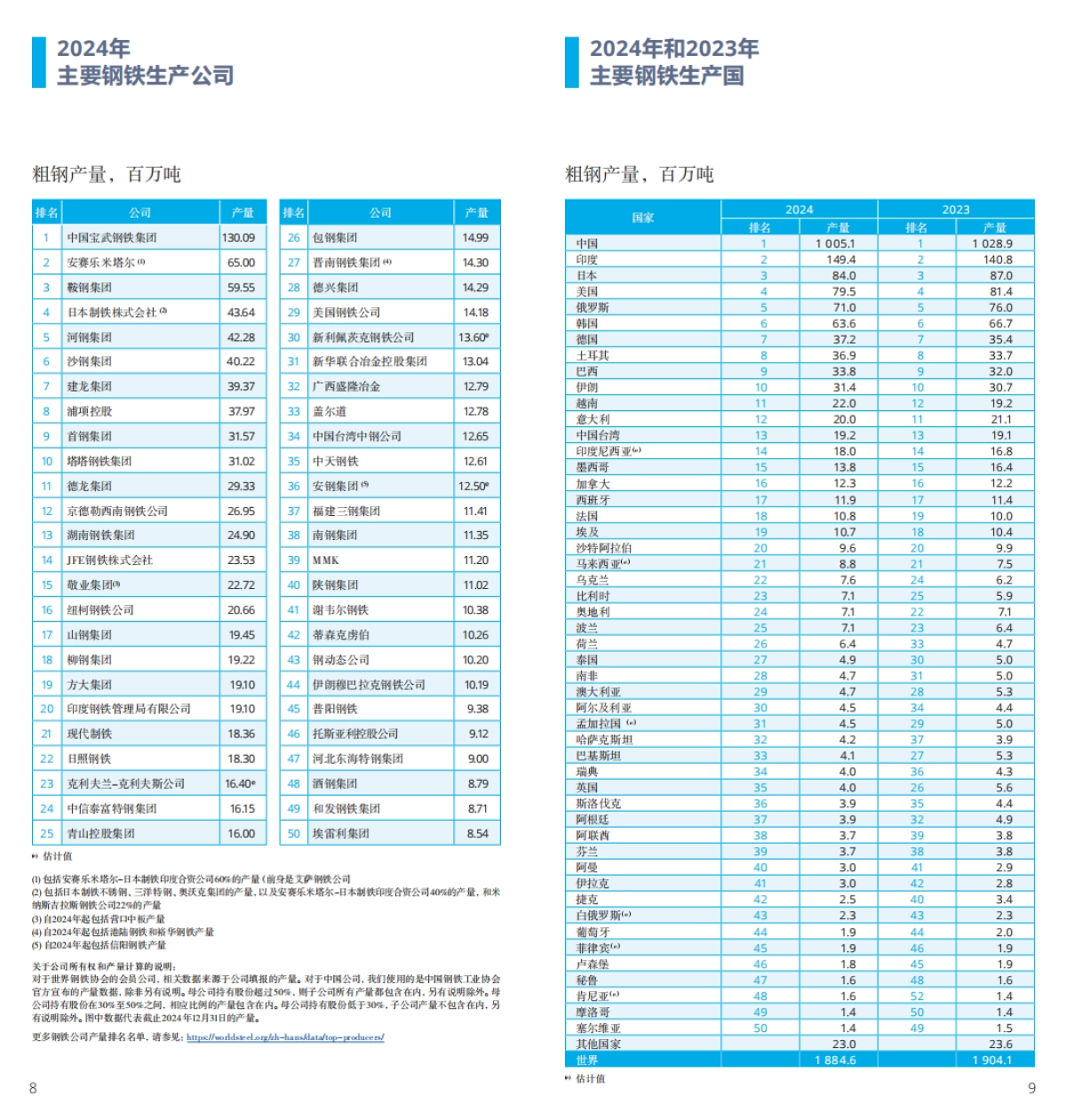 2025年世界钢铁统计数据报告-世界钢铁协会_第5页