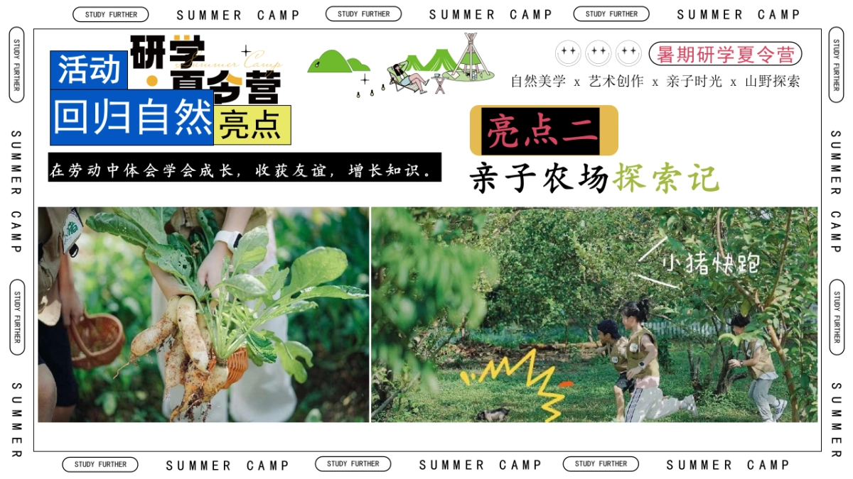 农场庄园营地夏季暑期户外研学夏令营自然教育活动方案_第7页