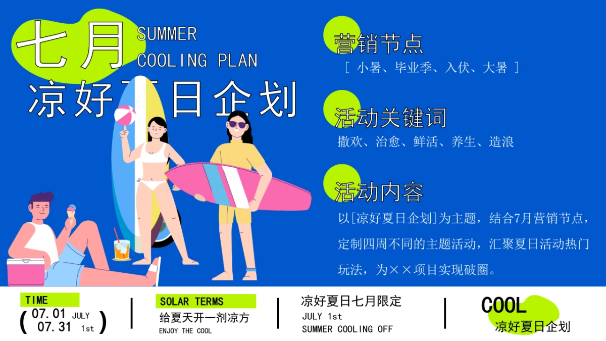 商业购物中心7月夏季暑期凉好夏日企划活动策划方案_第4页