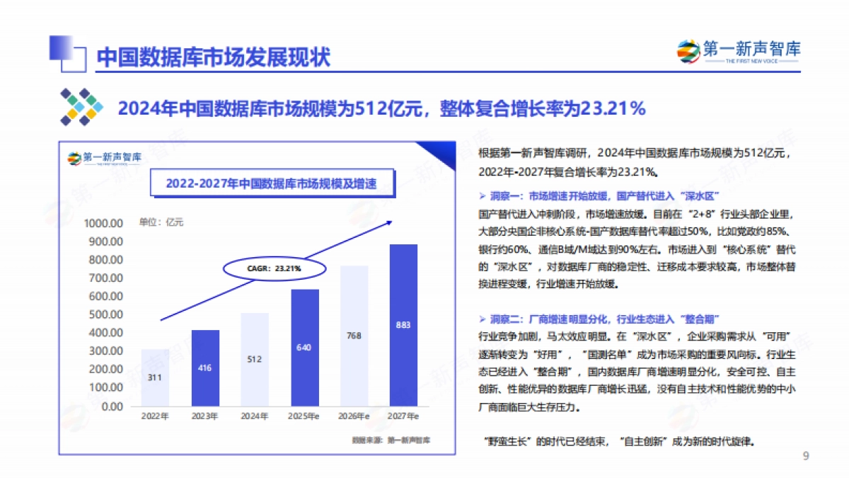 2025年中国数据库市场研究报告_第9页