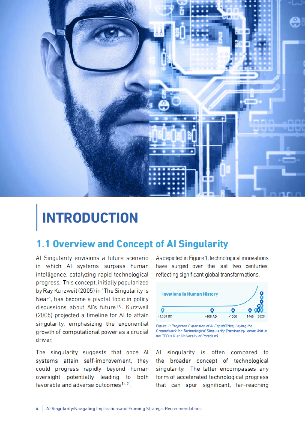 2025驾驭人工智能（AI）奇点：潜在影响及战略应对框架报告（英文）_第4页