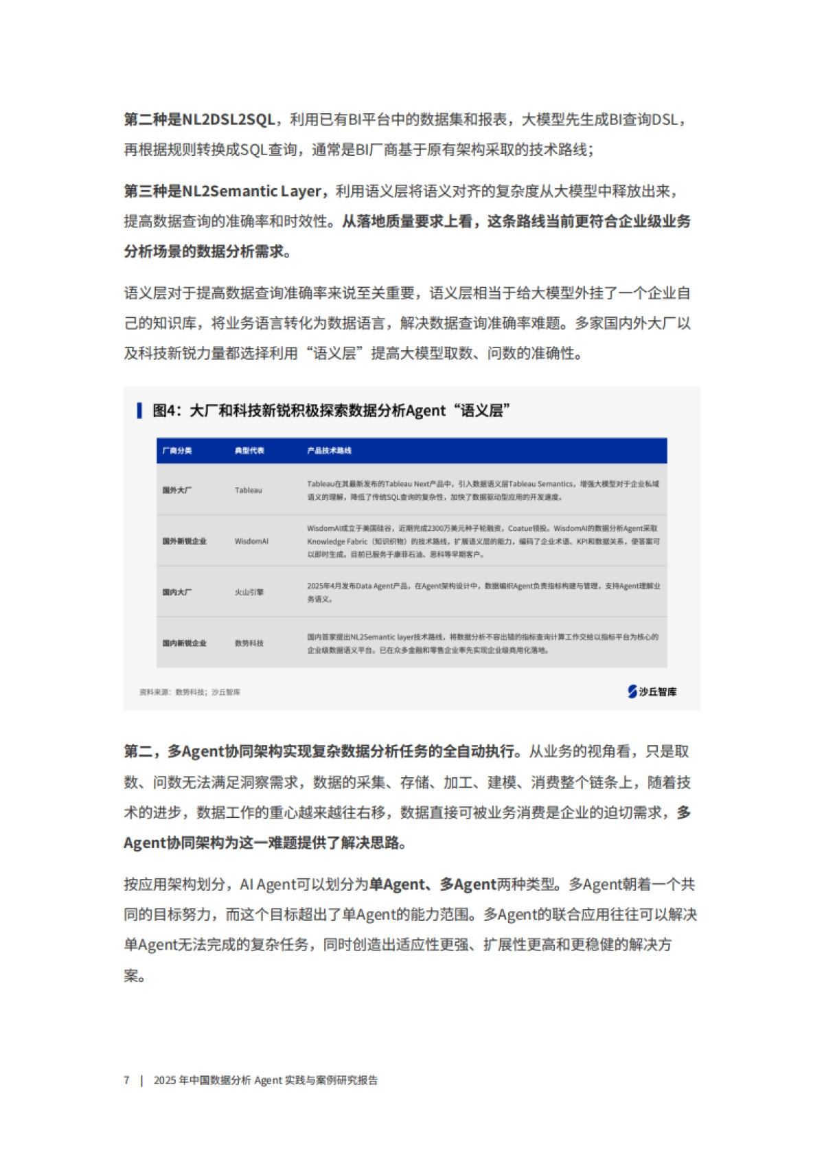 2025年中国数据分析Agent实践与案例研究报告_第7页