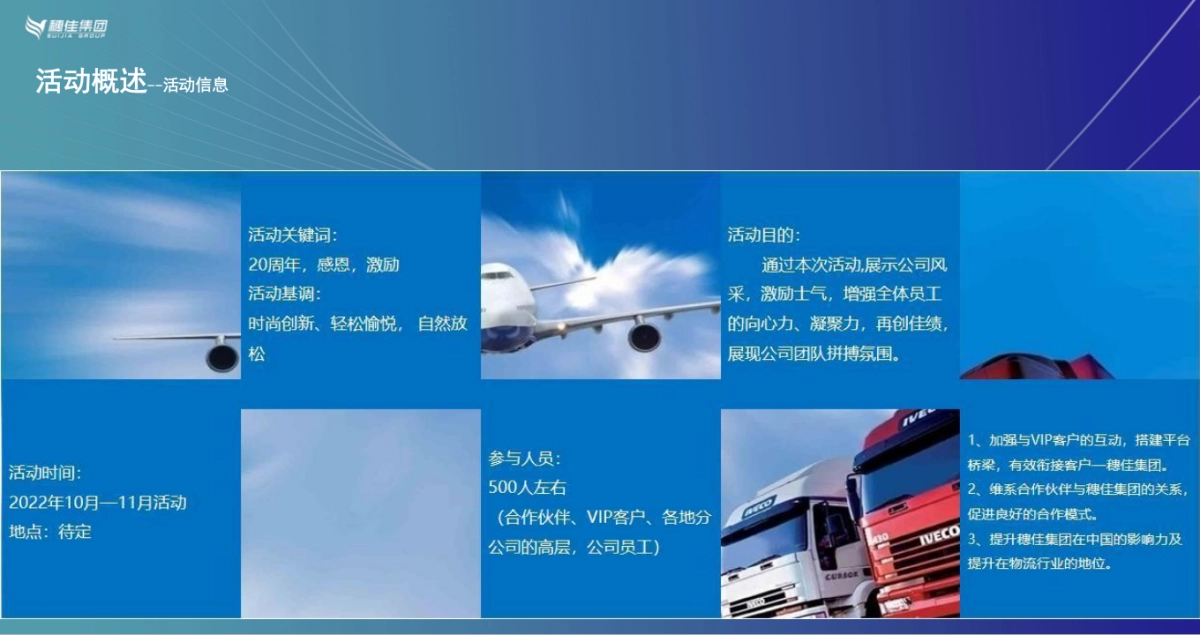 集团二十周年盛典「勇者穗行 佳心逐梦主题」活动策划方案_第9页