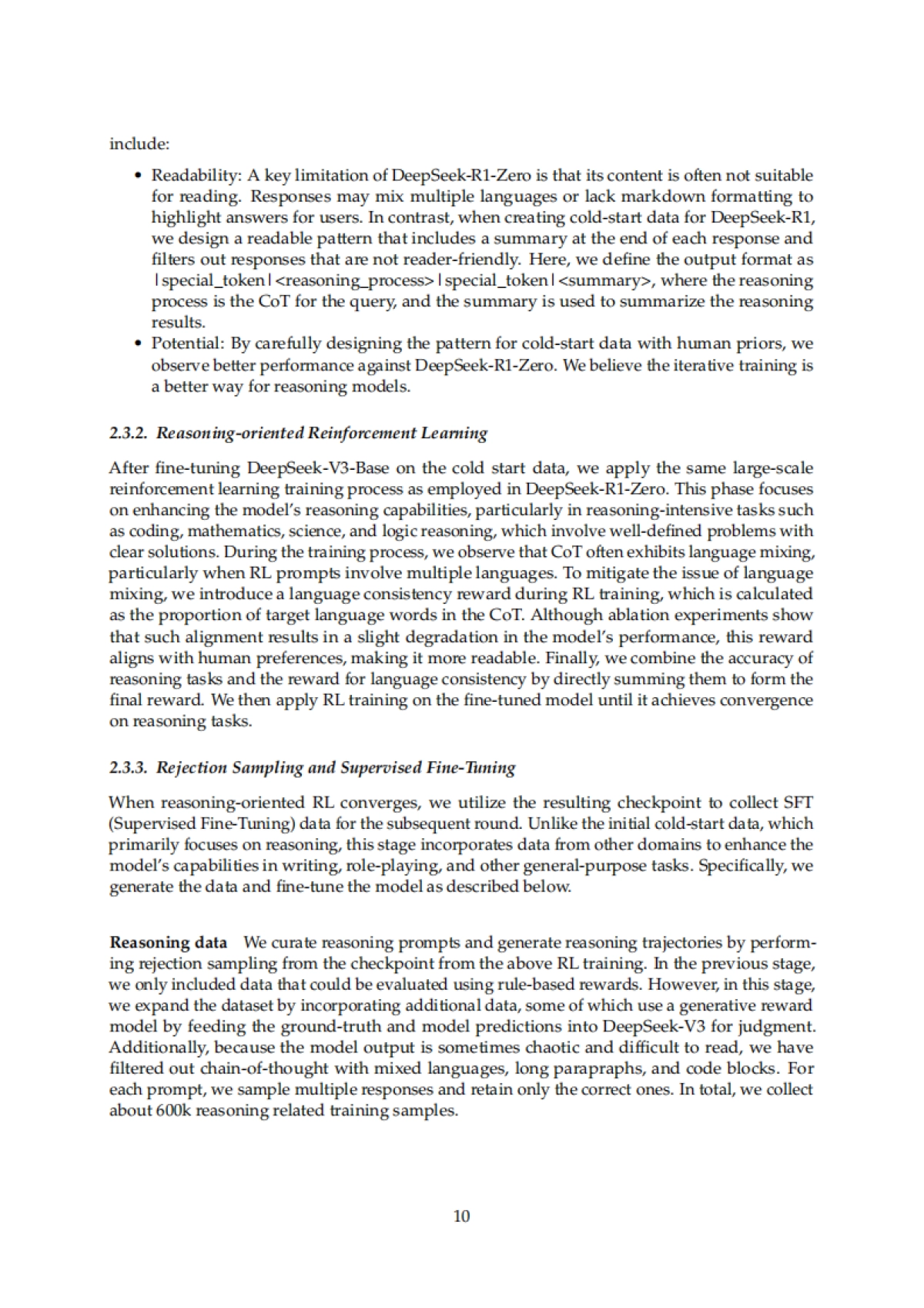 DeepSeek-R1-通过以下方式激励LLMs中的推理能力强化学习（英文） _第10页