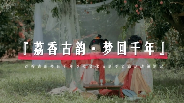 荔香古韵梦回千年荔枝文化节（荔香古韵·梦回千年主题）活动策划方案