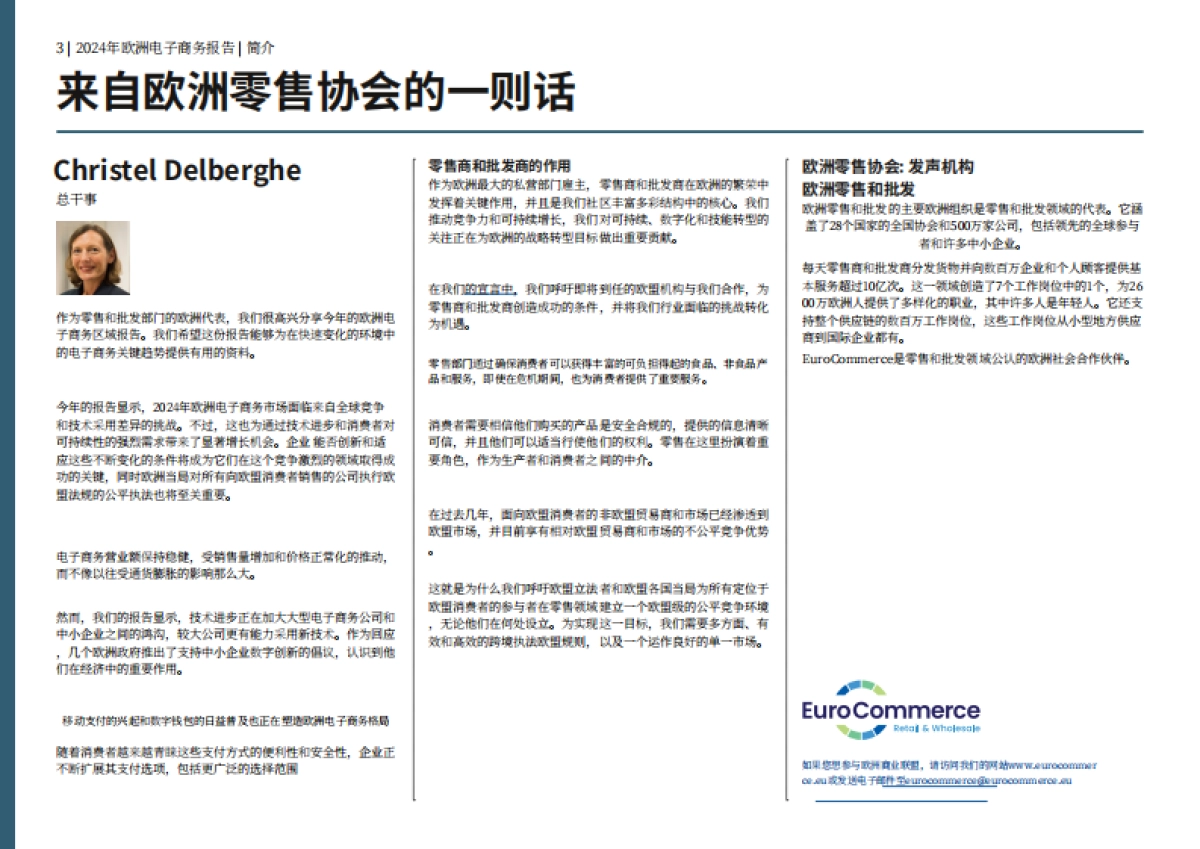 欧洲电商联合会：2024年度欧洲电商报告_第3页