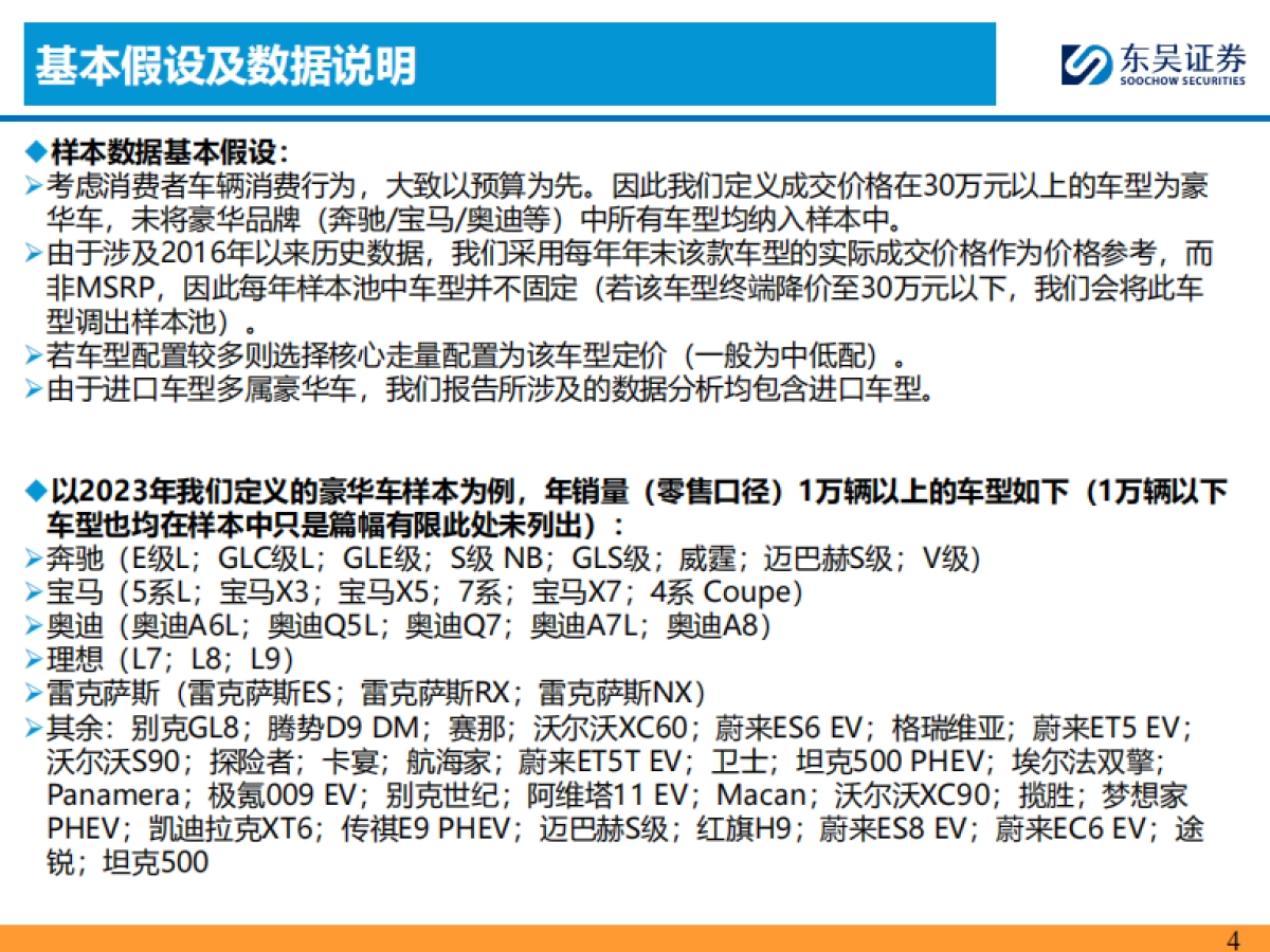 豪华车市场：总量有支撑，自主品牌供给全面开花_第4页