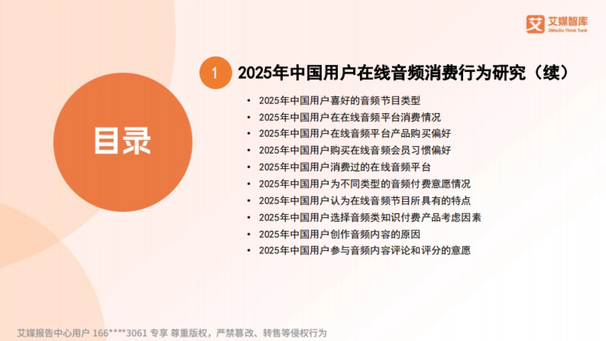 2025年中国在线音频市场消费行为调查数据_第3页