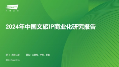 2024年中国文旅IP商业化报告