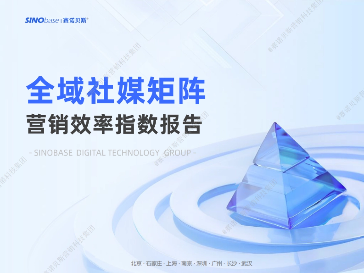 2025年全域社媒矩阵营销效率指数报告_第1页