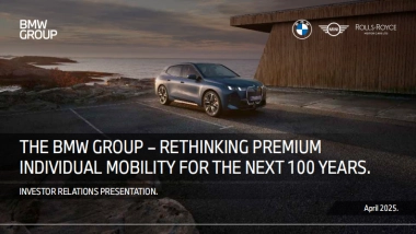 2025宝马集团战略规划与业绩（英文）