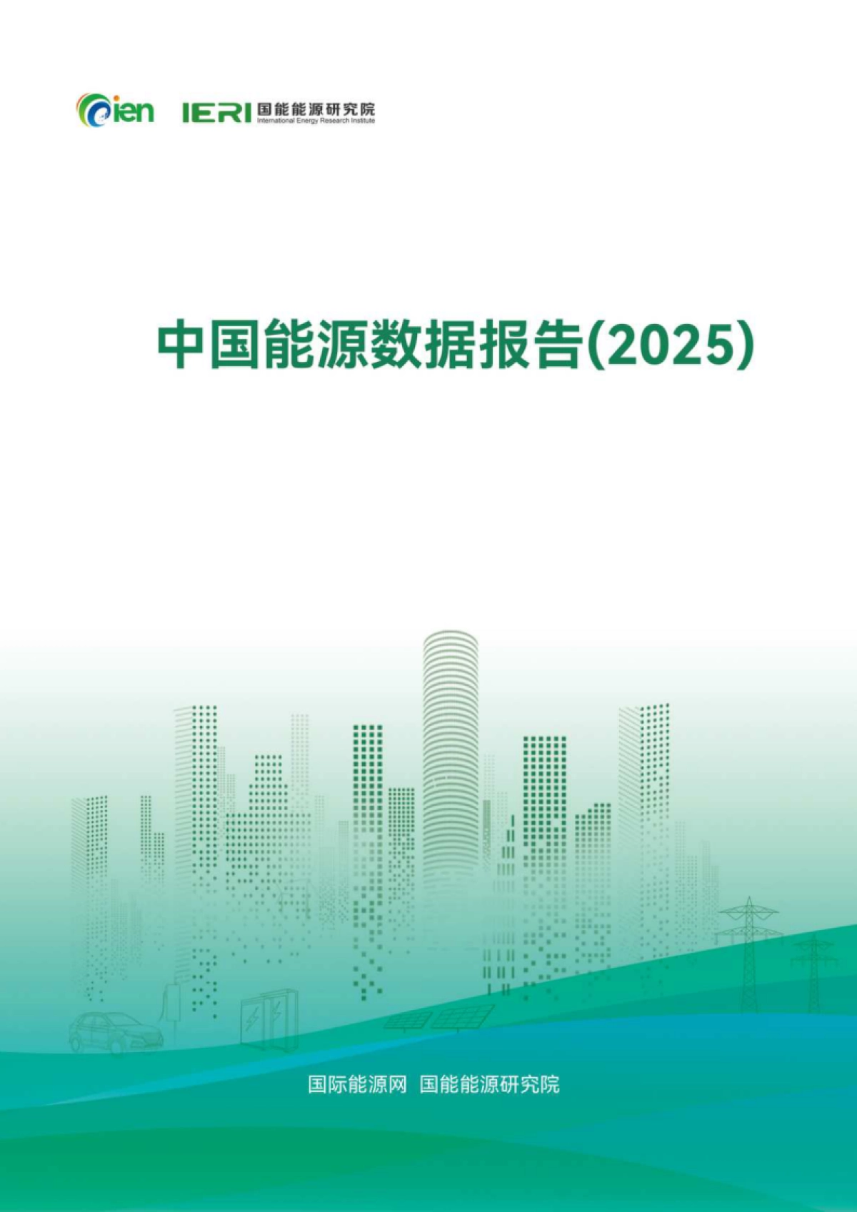 中国能源数据报告(2025)-国能能源研究院_第1页