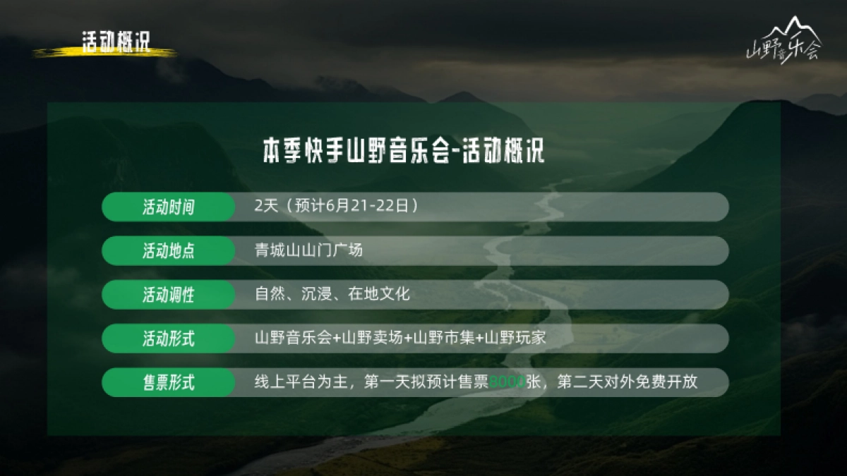 快手《山野音乐会》招商方案_第6页