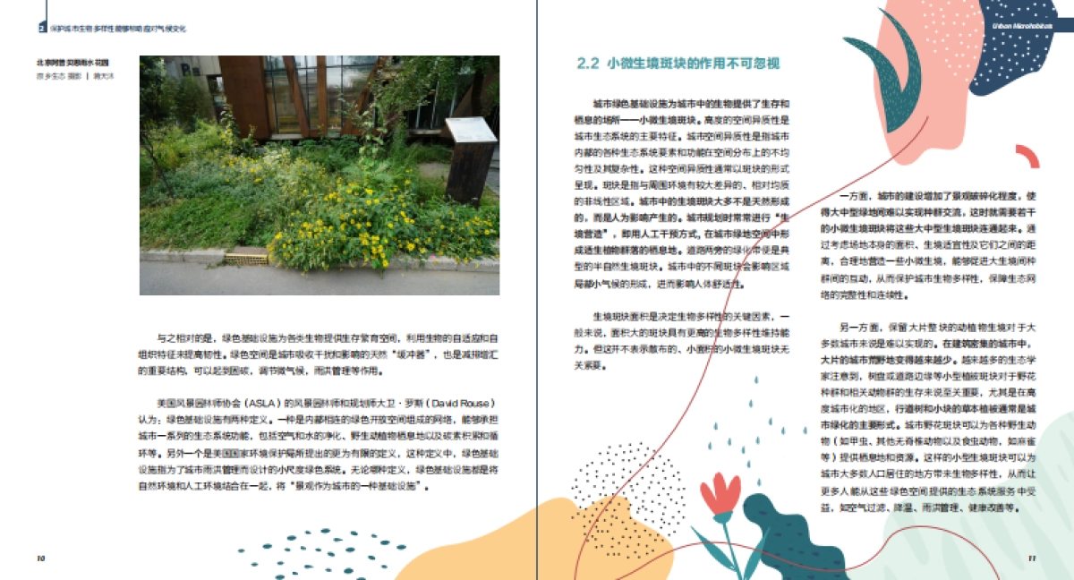 2023年气候变化下的生物多样性：城市小微生境的作用不可忽视报告_第7页