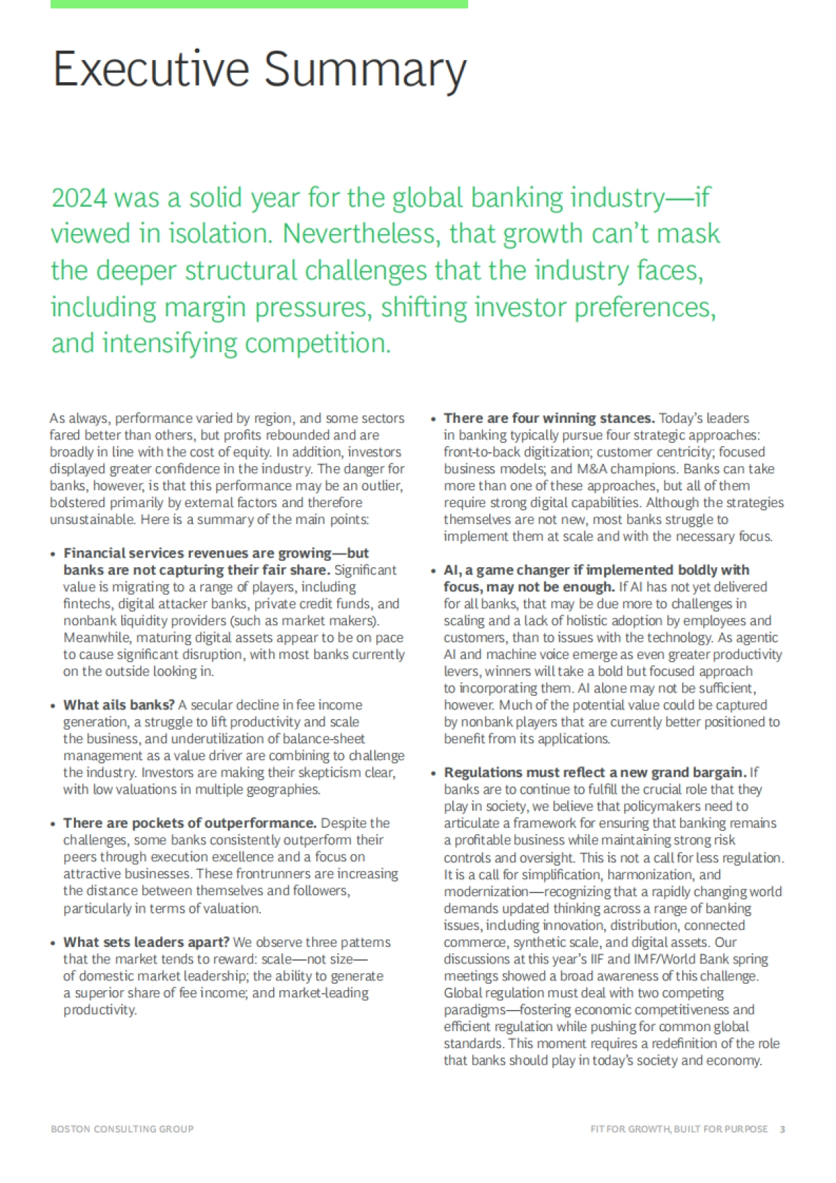 2025未来金融：全球银行业结构性挑战与转型路径研究报告（英文）_第3页