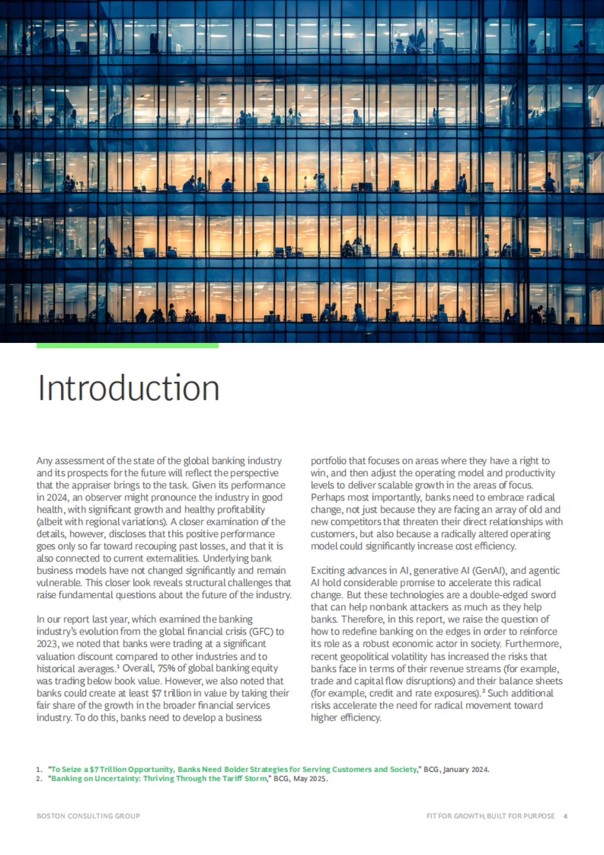 2025未来金融：全球银行业结构性挑战与转型路径研究报告（英文）_第4页