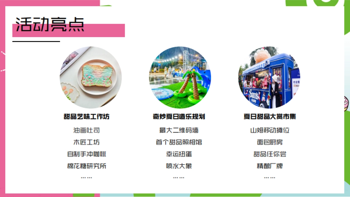 夏日甜品游园会「甜品嘉年华主题」活动策划方案_第9页