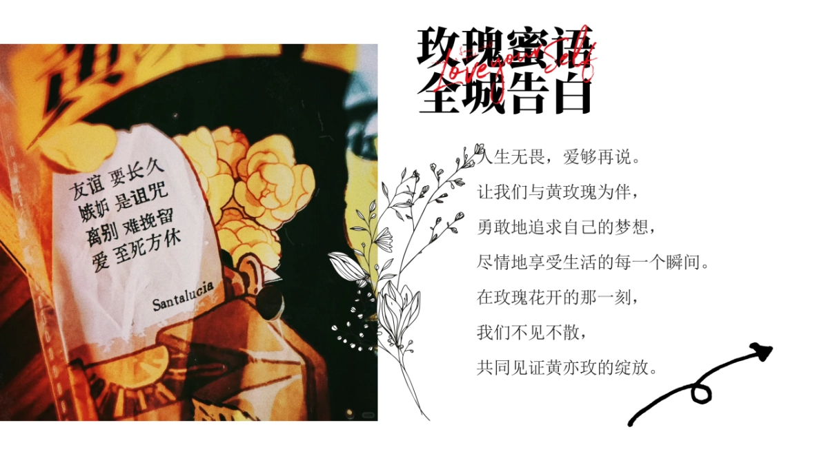 七夕情人节黄色玫瑰系列「玫瑰密语 全城告白主题」活动策划方案_第6页