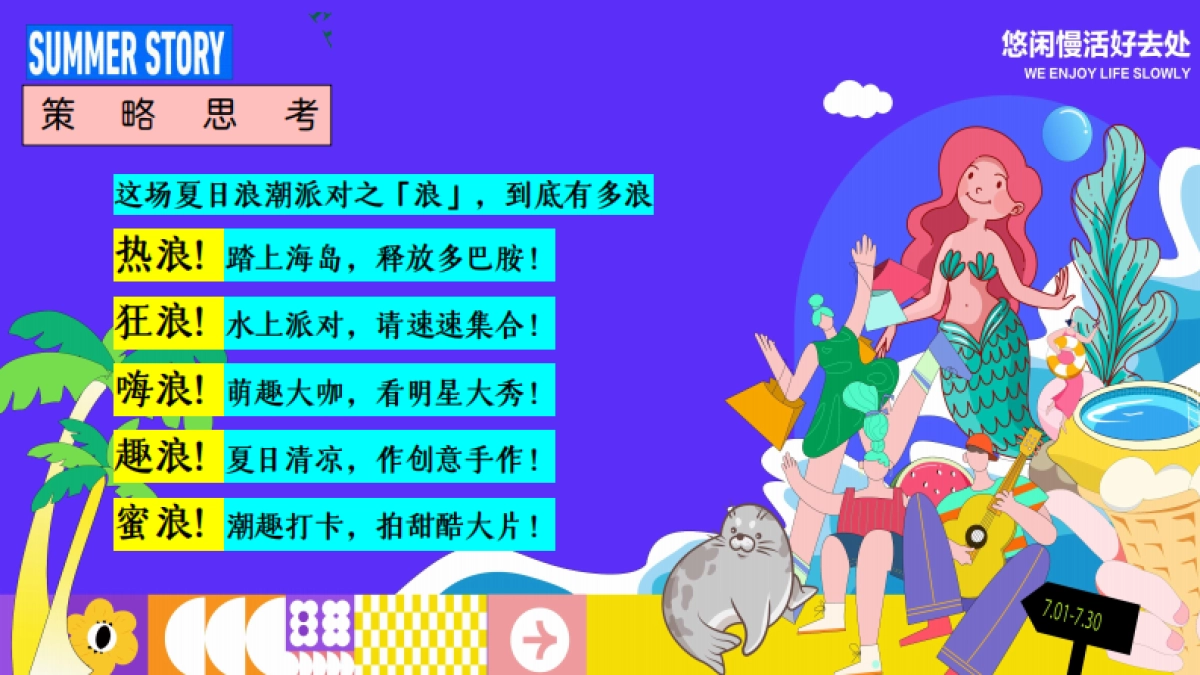夏季仲夏水上乐园「夏日浪潮派对主题」策划活动方案_第5页