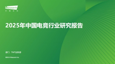 2025年中国电竞行业研究报告