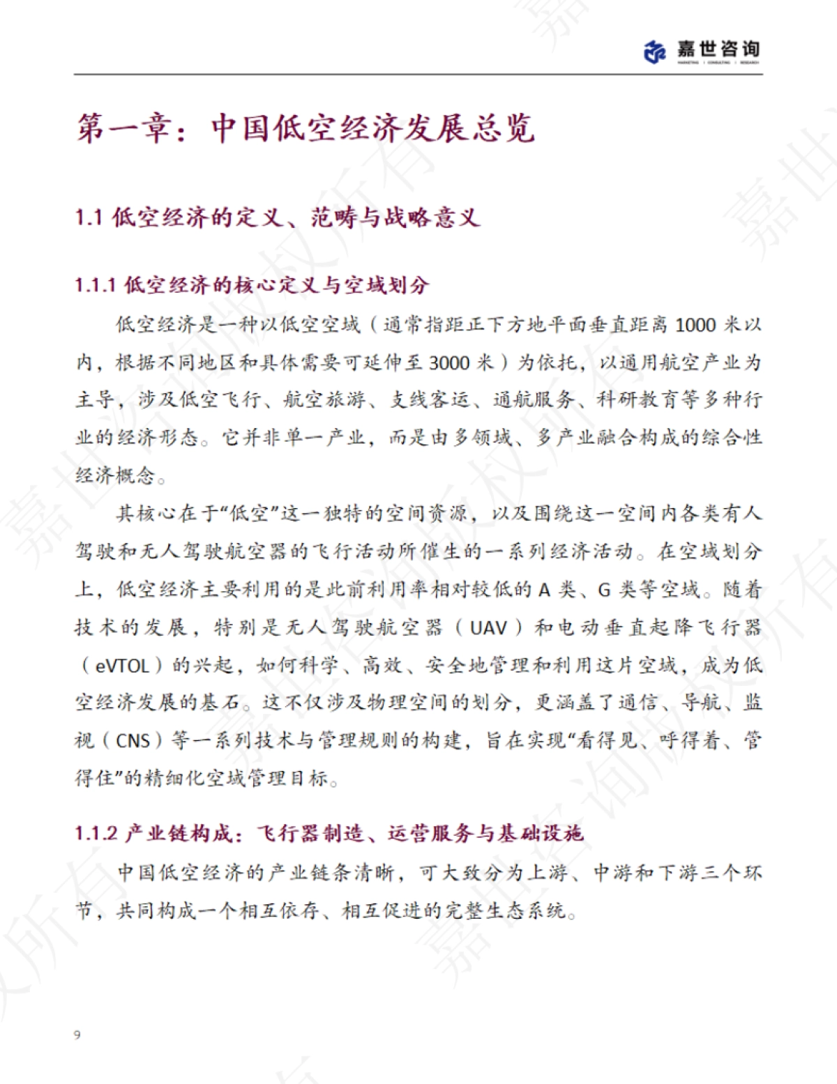 2025年中国低空经济市场现状报告_第9页