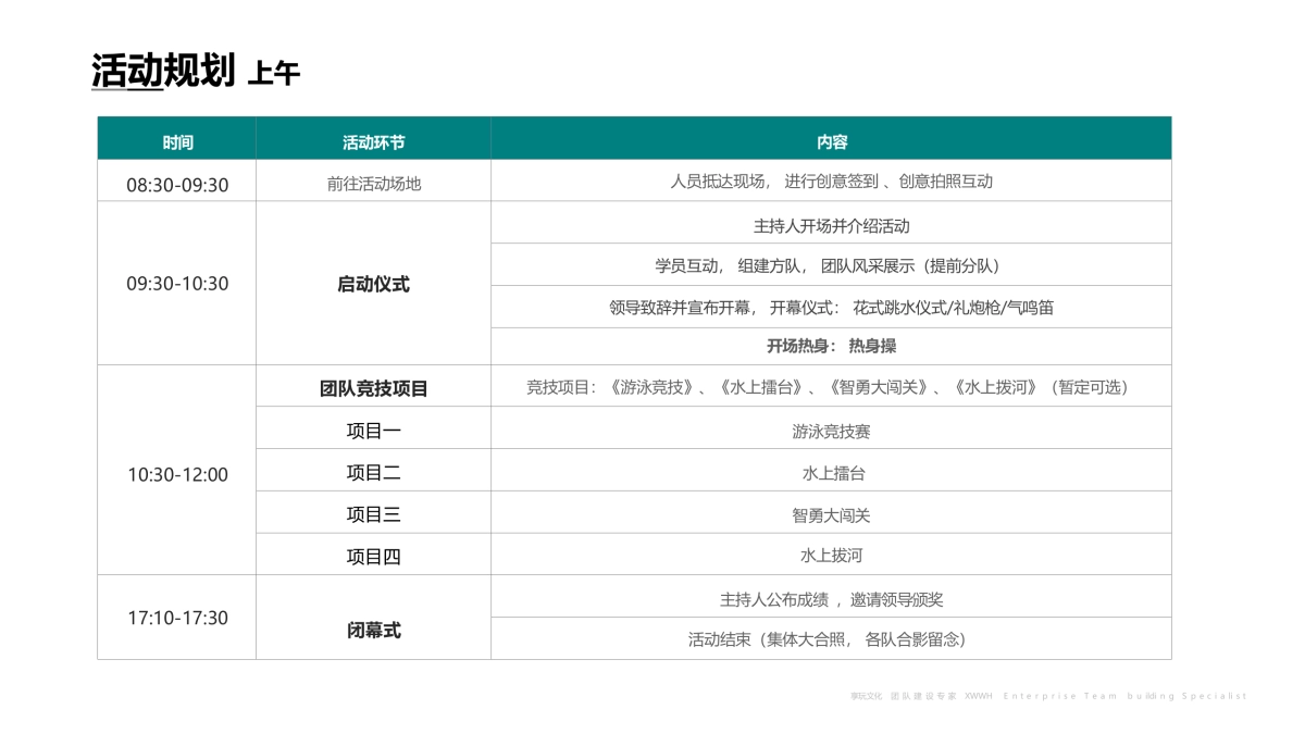 湖南教建集团《水上趣味运动会》活动方案_第10页