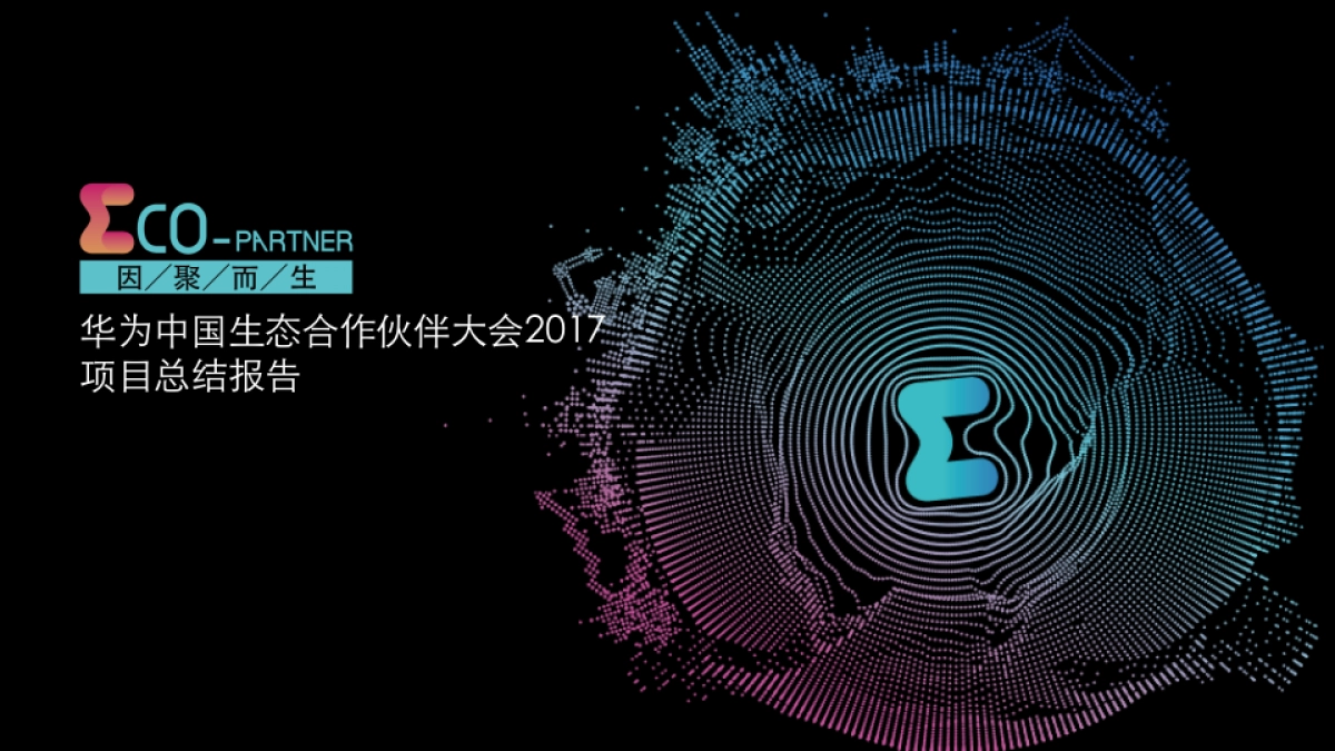 华为中国生态合作伙伴大会项目总结报告_第1页