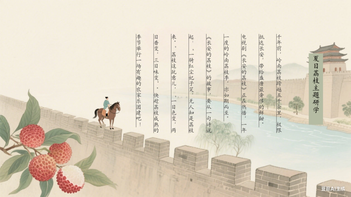 长安荔枝使唐风研学行沉浸式古风荔枝嘉年华主题活动方案_第4页