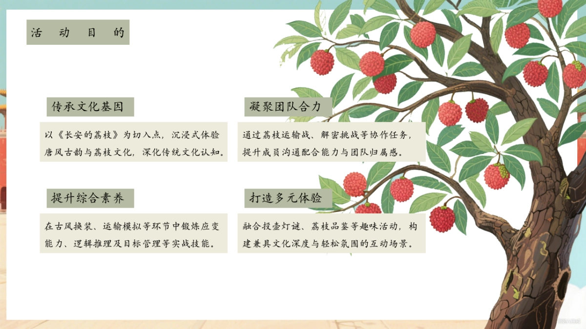 长安荔枝使唐风研学行沉浸式古风荔枝嘉年华主题活动方案_第8页