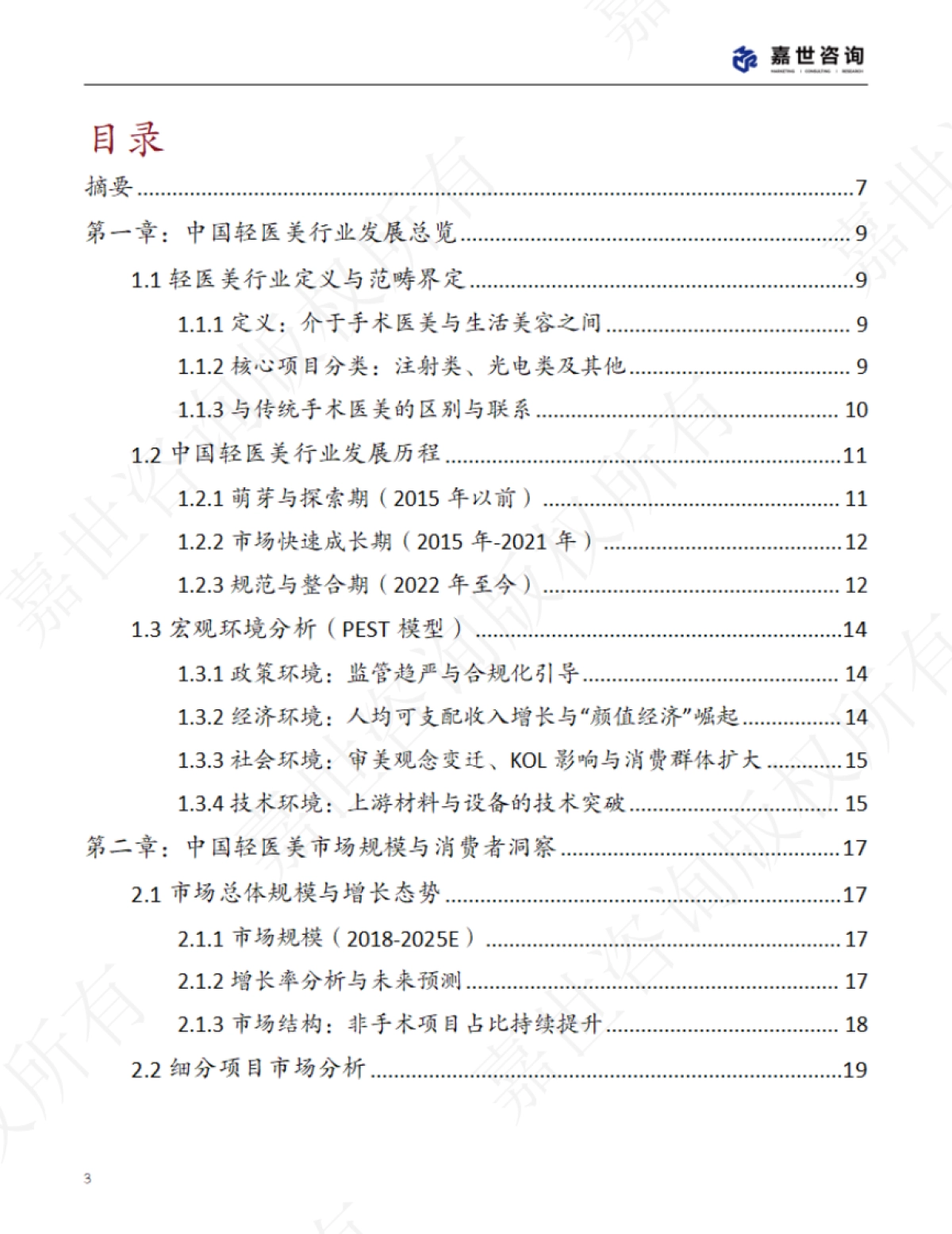 2025中国轻医美行业现状报告_第3页