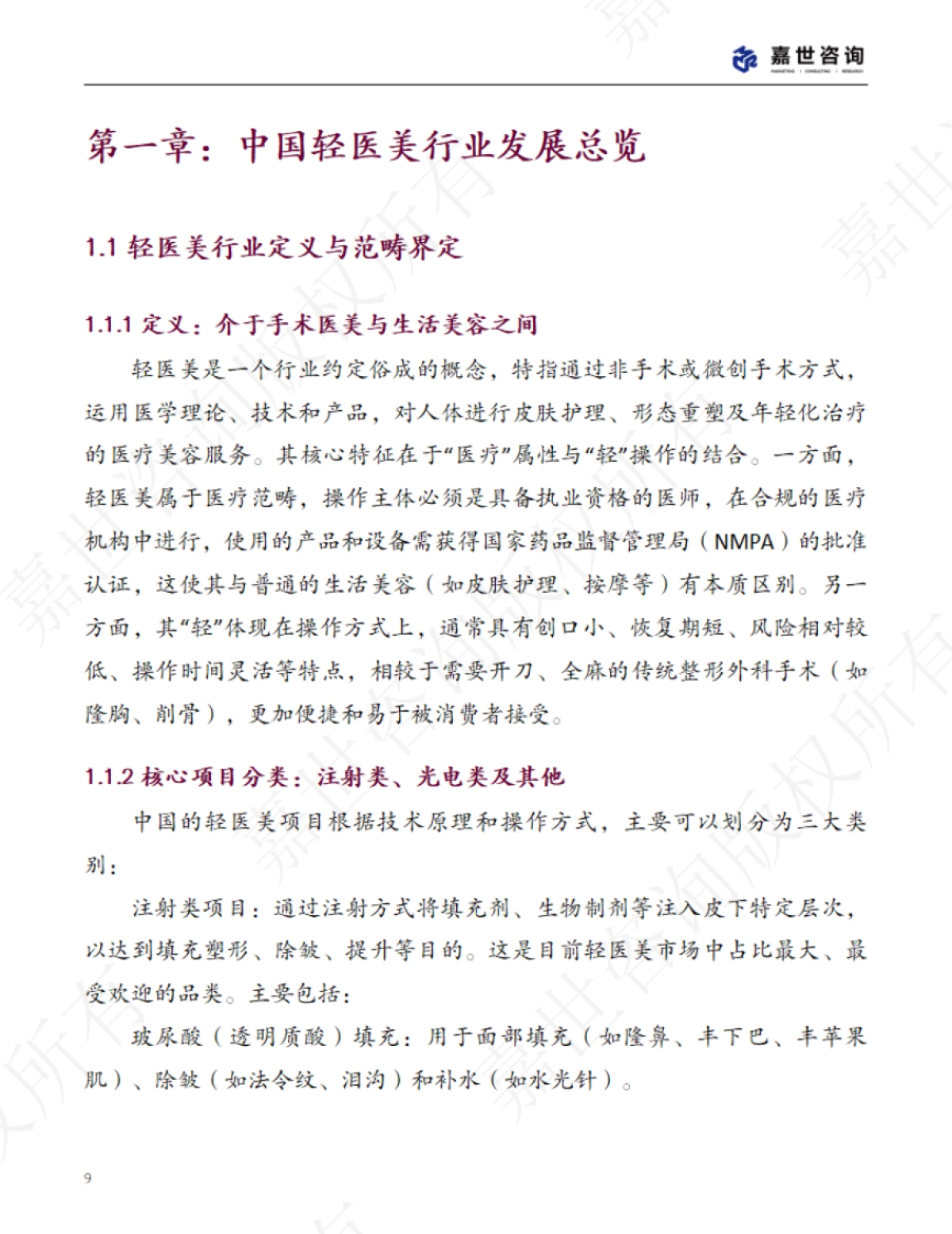 2025中国轻医美行业现状报告_第9页
