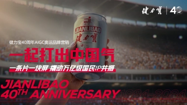 健力宝40周年AIGC奥运品牌营销