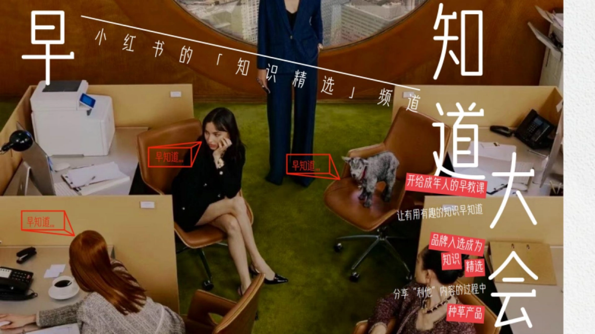 小红书《早知道大会》平台事件招商方案_第4页