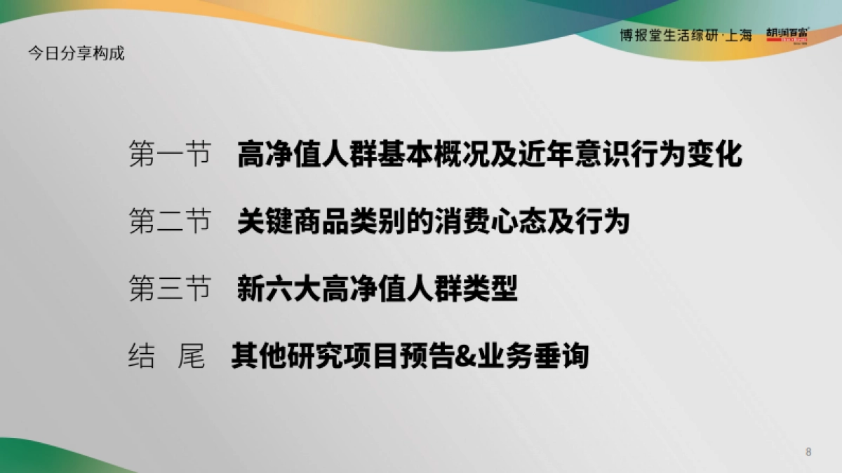 2025年高净值人群消费心态及行为研究报告_第2页