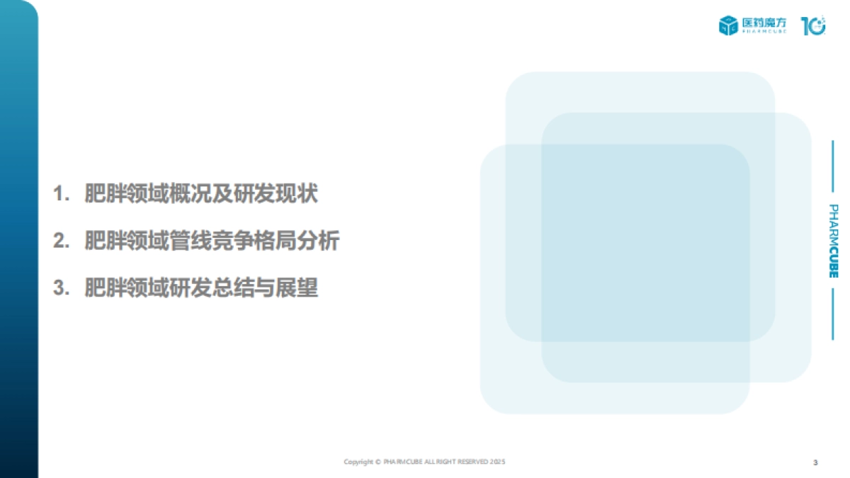 2025年全球肥胖领域GLP-1赛道分析报告_第3页