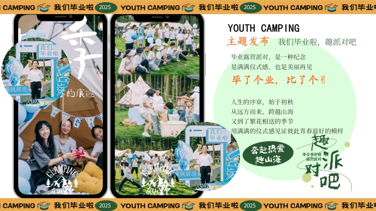 毕业季告别露营派对「我们毕业啦!趣派对吧主题」活动策划方案_第10页