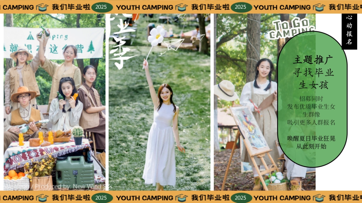 毕业季告别露营派对「我们毕业啦!趣派对吧主题」活动策划方案_第8页
