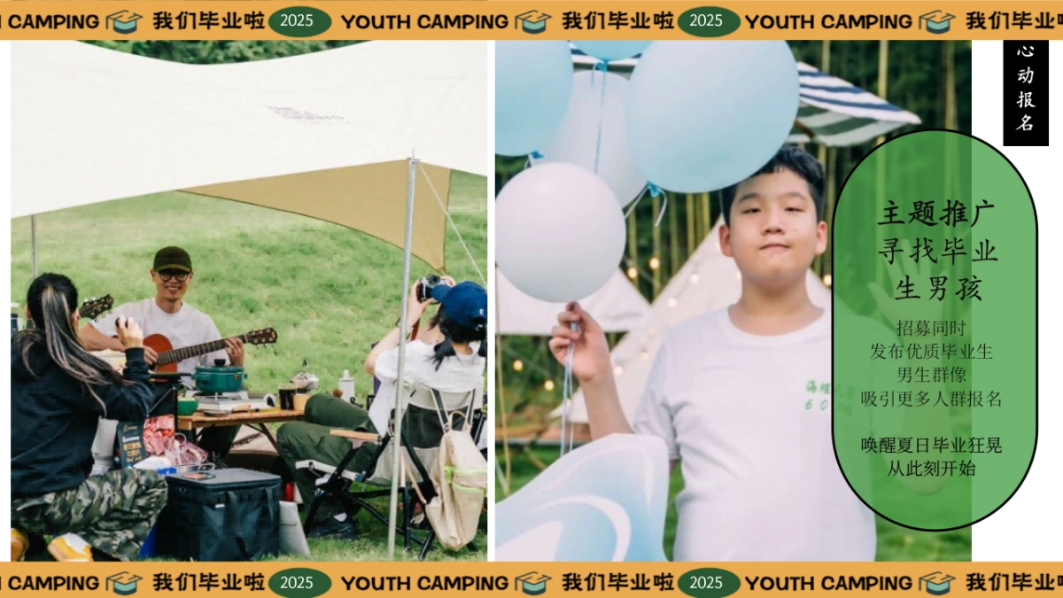 毕业季告别露营派对「我们毕业啦!趣派对吧主题」活动策划方案_第9页